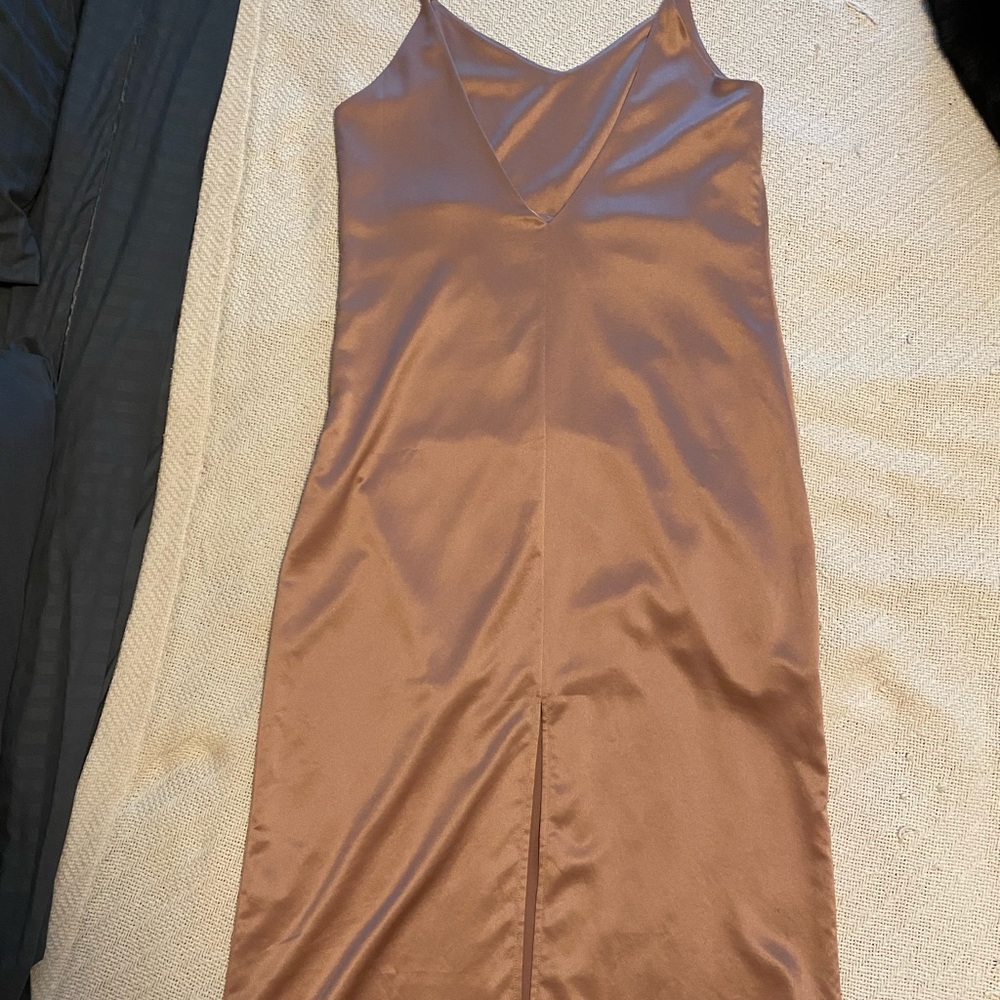 SOLD — Achro rose gold slip dress NWT - Picture 5 of 6
